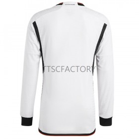 Camiseta de fútbol Alemania 1ª equipación Copa Mundo 2022 Manga Larga